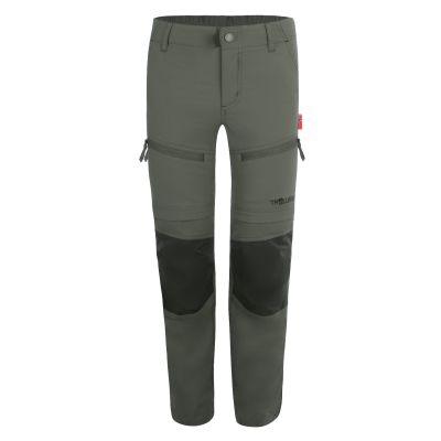 Kinder-Zip-off-Hose für Jungen/Mädchen Trollkids Kids Nordfjord Zip-off Pants clay green (852-328)