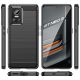 7. Carbon Case Hülle für Realme GT Neo 3 flexible Silikon-Carbon-Hülle schwarz