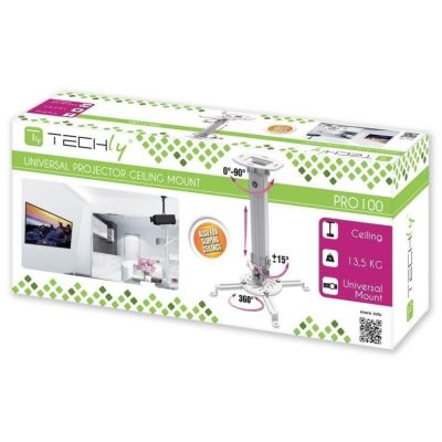 2. TECHLY DECKENHALTERUNG FÜR PROJEKTOREN 38-58CM 13,5K