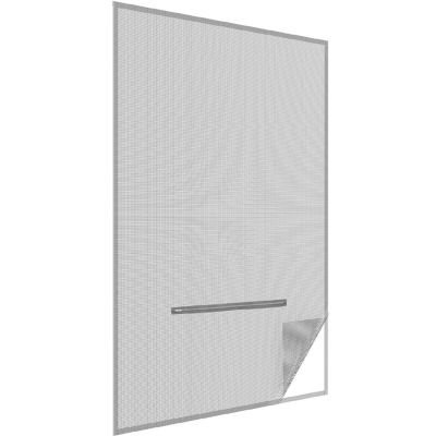 20. Moskitonetz für Fenster und Dach, 140 x 170 mm, weißes Polyester + Klettband