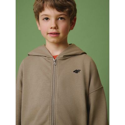 4. Locker geschnittener Kapuzenpullover für Jungen, Größe 4F 4FJRSS26TSWSM3051-83S