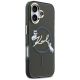 4. Karl Lagerfeld IML Choupettes Karl Script Logo MagSafe iPhone 17 Hülle - Schwarz