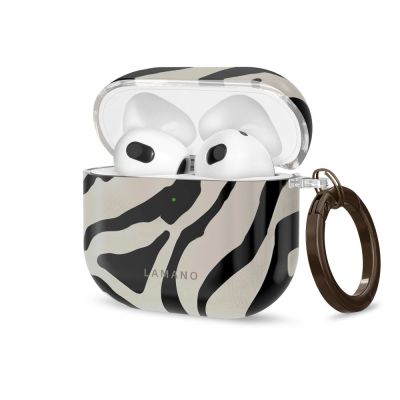 Tech-Protect Lamano Hülle für AirPods 4/5 – Schwarz und Beige
