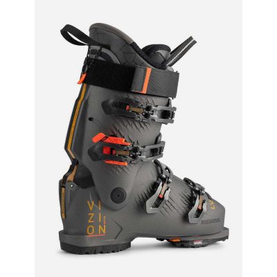 9. ROSSIGNOL VIZION 4B ELITE 130LV GW braune Skischuhe
