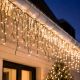 5. SOLAR-LICHTERKETTE 480 LED 13 FUNKTIONEN USB WARMWEISS