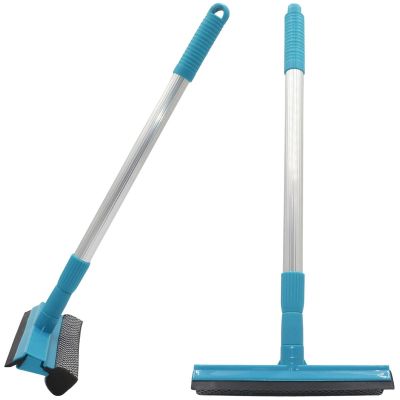 8. ALPINA Glas- und Spiegelabstreifer mit verstellbarem Griff 43-70 cm