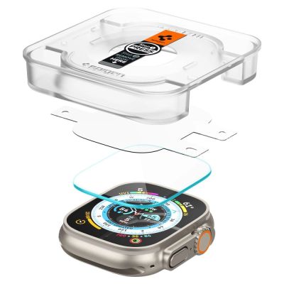 5. Spigen Glas.tR EZ Fit Panzerglas für Apple Watch Ultra / Ultra 2 (49 mm) - 2 Stk.
