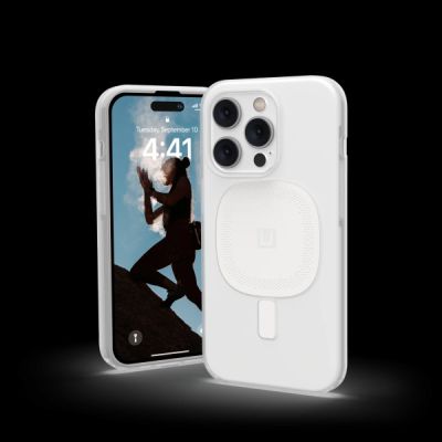 2. UAG Lucent [U] MagSafe Hülle für iPhone 14 Pro – weiß