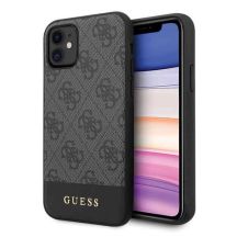 Guess 4G Stripe Collection Hülle für iPhone 11 6.1" / Xr - Grau