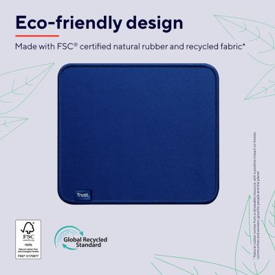3. TRUST Boye ECO Mauspad Blau