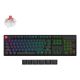 Keychron K10 QMK V2 Universal-Tastatur mit USB, Funkfernbedienung und Bluetooth, QWERTZ-Tastatur, Englisch, Schwarz
