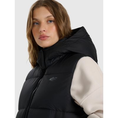 8. Damen-Daunenweste mit natürlicher Füllung 4F 4FWAW25TVJAF223-083S