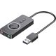 Vention 1m USB 2.0 Externe Soundkarte mit Lautstärkeregelung