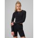 Damen-Trainingsshirt mit langen Ärmeln, schmal geschnitten, schnelltrocknend, Größe 4F 4FWAW26TFLOF595-20S