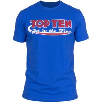 2. TOP TEN „Get in the ring“-T-Shirt (WAKO-GENEHMIGT)