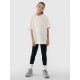 4. Mädchen-Oversize-T-Shirt, einfarbig, Größe 4F 4FJWSS25TTSHF1851-12S