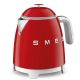 3. SMEG Wasserkocher (KLF05RDEU) Mini 0,8L rot