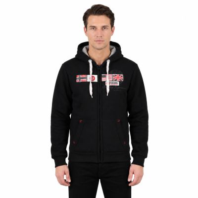5. Herren-Sweatshirt Geographical Norway GORMA MEN 100 EO +BS (WT1880H/GN-BLACK)
