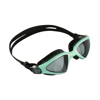 Crowell GS20 Flo Schwimmbrille, Grün und Schwarz