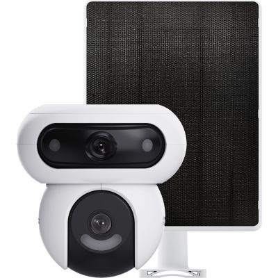 2. Ezviz HB90 IP-Kamera mit 8-W-Solarpanel, Dual-4MP+4MP-WLAN-AOV