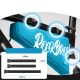 7. Rockbros G008 Flash Journey Dreieckstasche – XL, Blau