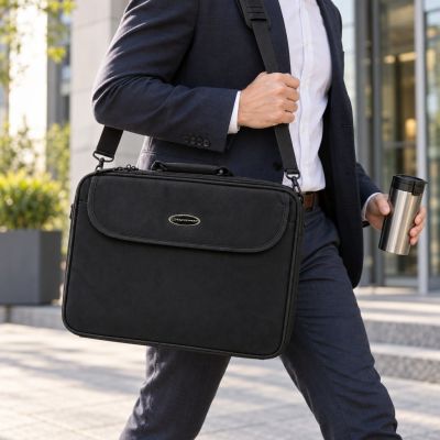20. Esperanza Classic Laptoptasche + ET103 (17"; schwarz)