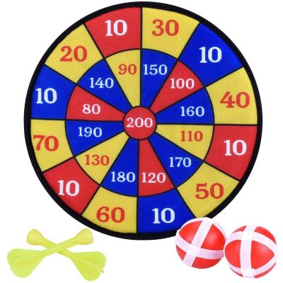 Dartpfeile für Kinder mit Klettverschluss, 36 cm
