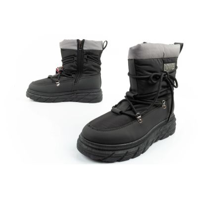 8. Lee Cooper Damen Winter Wandersportschuhe isoliert schwarz grau