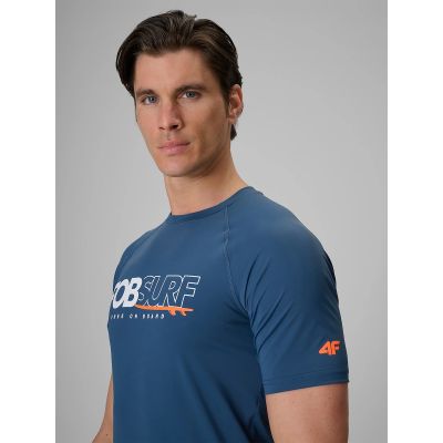 5. Herren-T-Shirt 4F 4FRSS26TFWSM001-31S für Schwimmen und Wassersport mit UPF50+ Filter