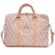 Guess GCube Stripes Tasche für einen 16-Zoll-Laptop – Rosa