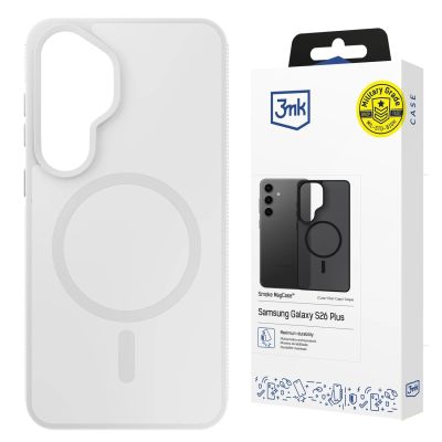 16. 3mk Smoke MagCase für Samsung Galaxy S25 - Weiß-Transparent