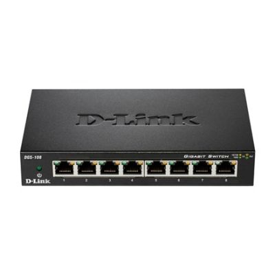 4. D-Link DGS-108 Schwarz