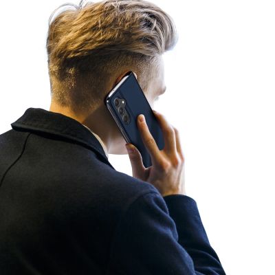 10. Dux Ducis Skin Pro Hülle für Samsung A35 5G mit Klappe - Blau