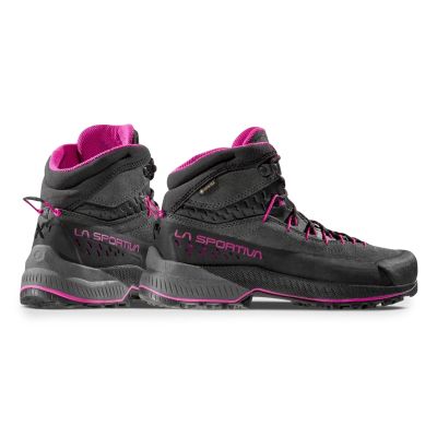 4. La Sportiva TX4 Evo Mid GTX Damen-Zustiegsschuhe – Carbon/Spring