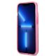 5. Karl Lagerfeld Gradient Ikonik Karl&Choupette Hülle für iPhone 13 mini - Pink