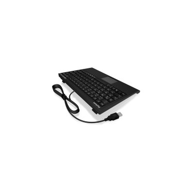 6. KeySonic ACK-540U+ (UK) Office-Tastatur USB QWERTY Britisches Englisch Schwarz