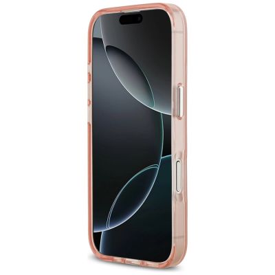 5. Karl Lagerfeld IML Aquarelle Choupette & Logo MagSafe iPhone 17 Hülle - Rosa