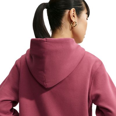 4. Nike Studio Fleece Damen-Sweatshirt, mittelschwer, Pink IM8504 654