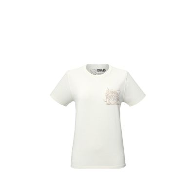 MILLET Cimaï Collab Ts Ss W Damen-T-Shirt beige