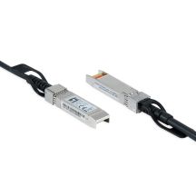 LevelOne DAC-0102 InfiniBand/Glasfaserkabel 2 m SFP+ Schwarz