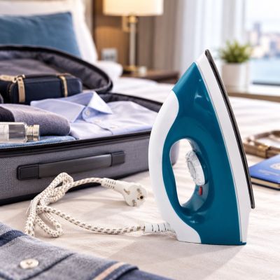 19. Esperanza Smoother EHI001 Reisebügeleisen (1200W; blau)