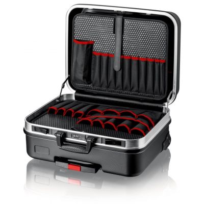 5. Knipex BIG Basic Move Werkzeugkasten Acrylnitril-Butadien-Styrol (ABS), Aluminium Schwarz