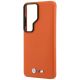 6. BMW M Metal Logo MagSafe Hülle für Samsung Galaxy S26 Ultra – Orange