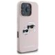 4. Karl Lagerfeld Silikonhülle mit Heads Print MagSafe für iPhone 16 Pro - Pink