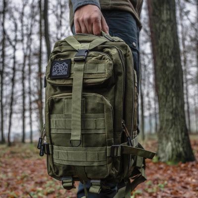 30. Offlander Survival 25L Wanderrucksack OFF_CACC_32GN