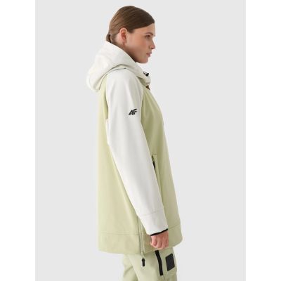 6. Softshell-Snowboardjacke für Damen mit 5000er Membran 4F 4FWAW24TSOFF289-44S