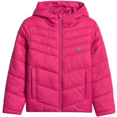 2. Jacke für Mädchen 4F F0739 Fuchsia 4FJWSS26TDJAF0739 55S