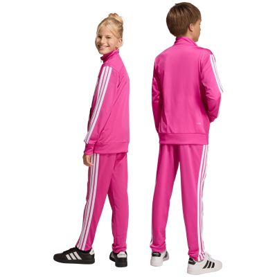 3. Kinder-Trainingsanzug adidas Seasonal Essentials Tiberio 3-Stripes Tricot Pink KS5519