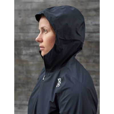 6. Damen-Radjacke POC Signal All-weather Jacket – Uranium Black