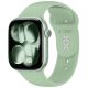 Tech-Protect Silikonarmband für Apple Watch 40/41/42 mm – Hellgrün